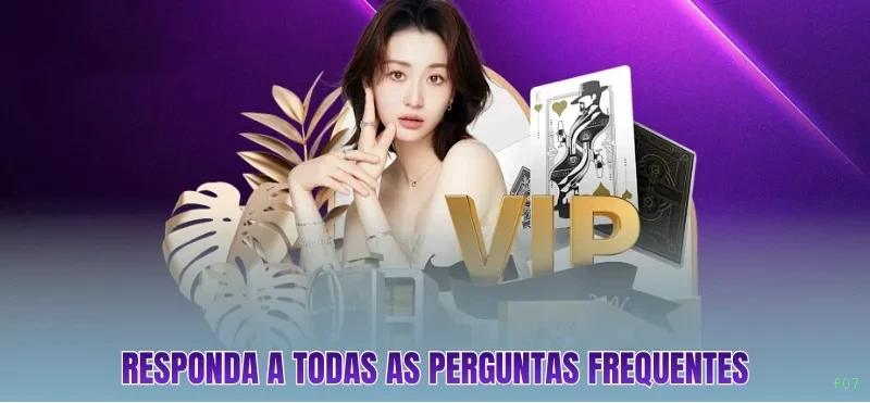 Central de dúvidas rápidas sobre o app f07
